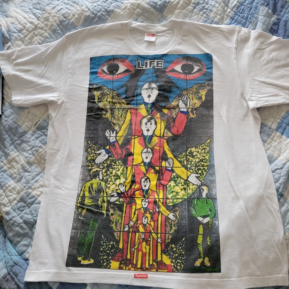 SUPREME Gilbert & George Life Tee XL - Picture 4 of 11